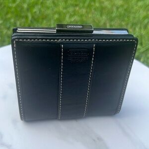 COACH Kisslock Bi-Fold Wallet